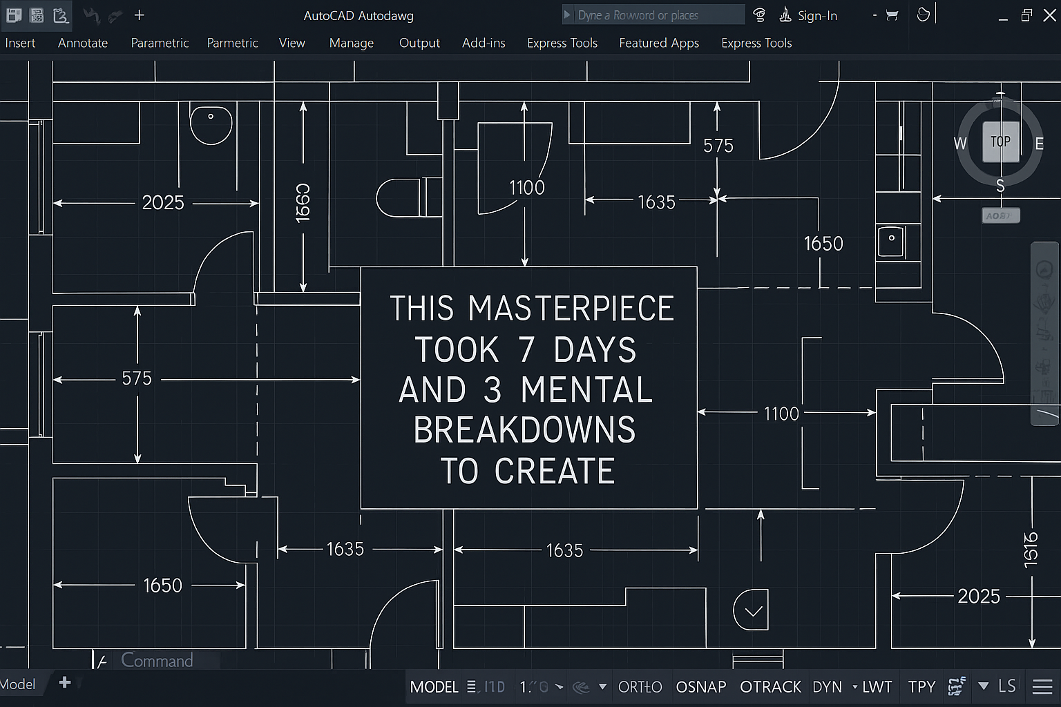 AutoCAD screenshot
